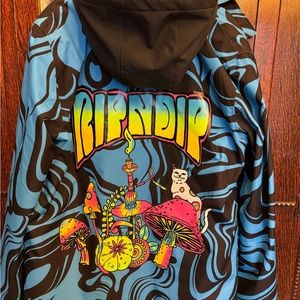 Ripndip psychedelic snowboard jacket size small